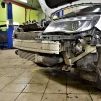 Замена радиатора Opel Astra J